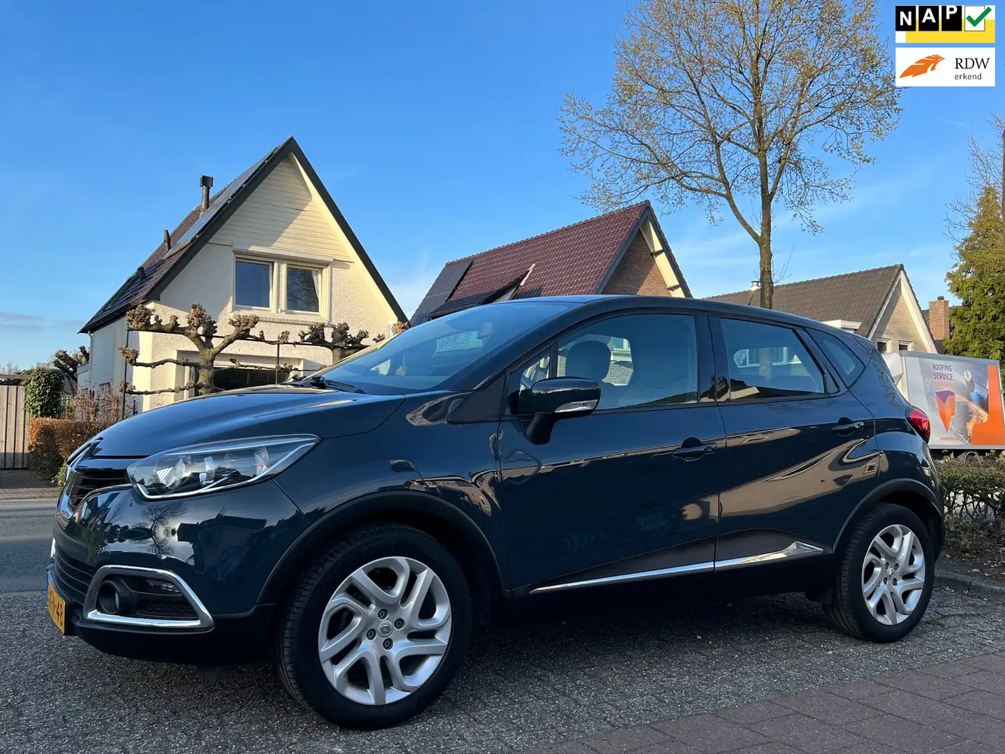 Renault Captur 0.9 TCe Dynamique EXCLUSIVE NL-AUTO-NAP. Bleu - 1