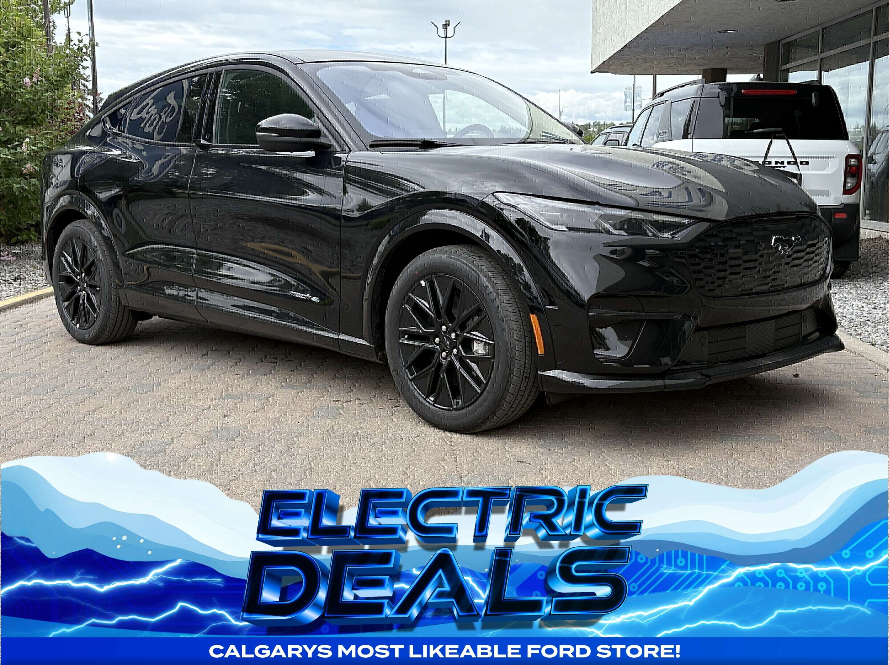 Black 2026 Ford Mustang Mach-E SUV / Crossover All-Wheel Drive 1-Speed Automatic