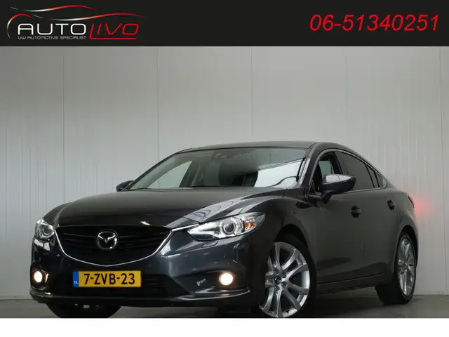 Mazda 6 2.2D GT-M NL AUTO! 150 PK! LEER BOSE XENON NAVI CL