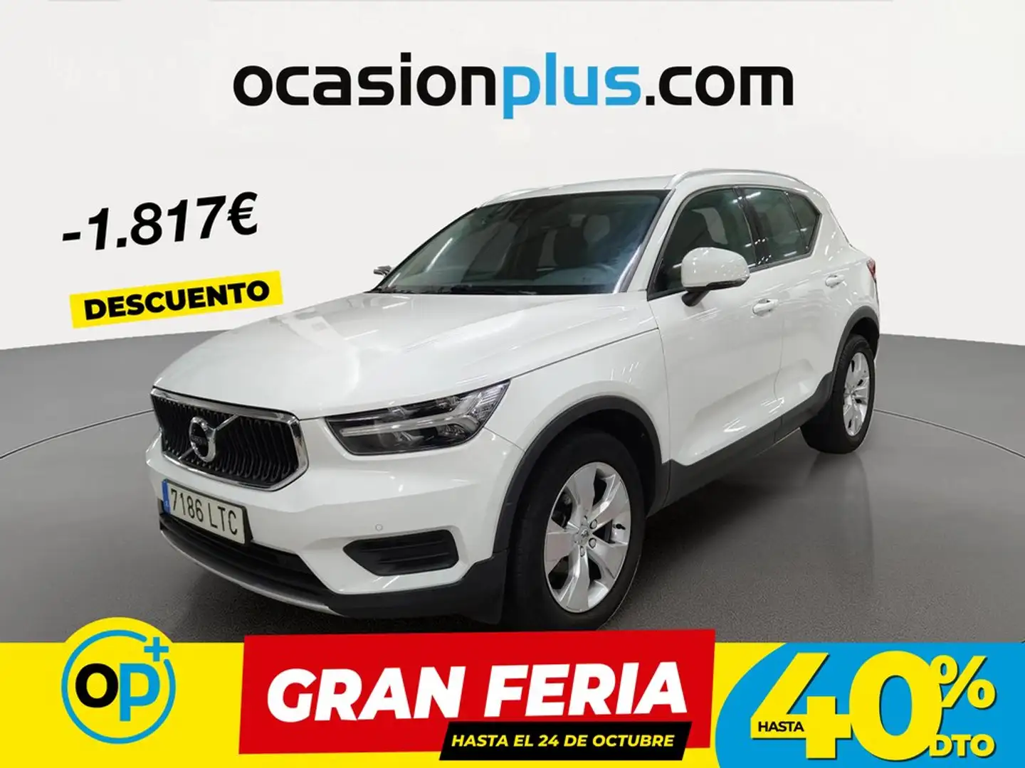 Volvo XC40 T2 Momentum Core Blanco - 1