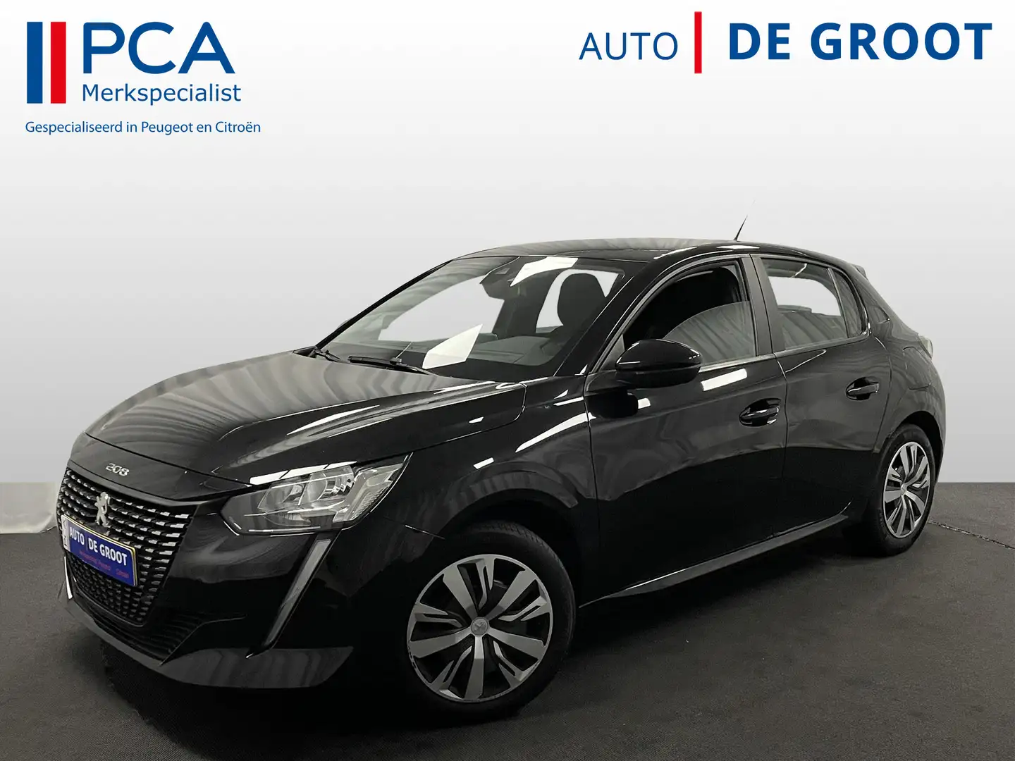 Peugeot 208 ACTIVE 5Drs 100pk Navi+Carplay | Trekhaak | PDC Zwart - 1