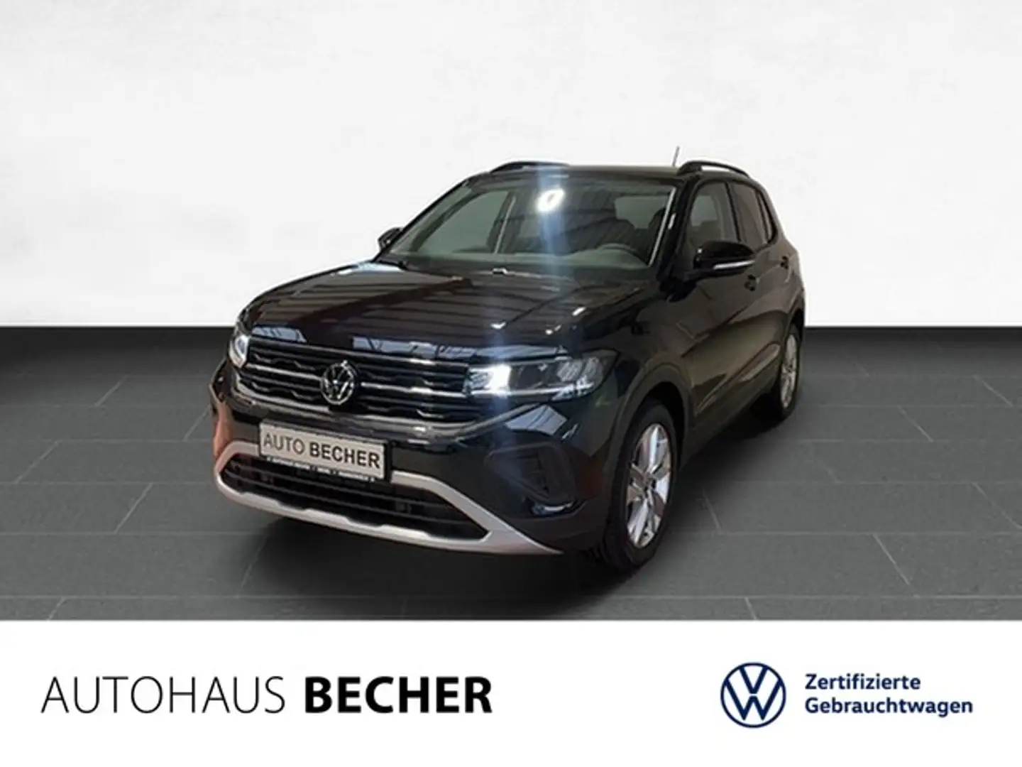 Volkswagen T-Cross Style 1.0 TSI DSG /Navi/LED/Rückfahrkam Schwarz - 2