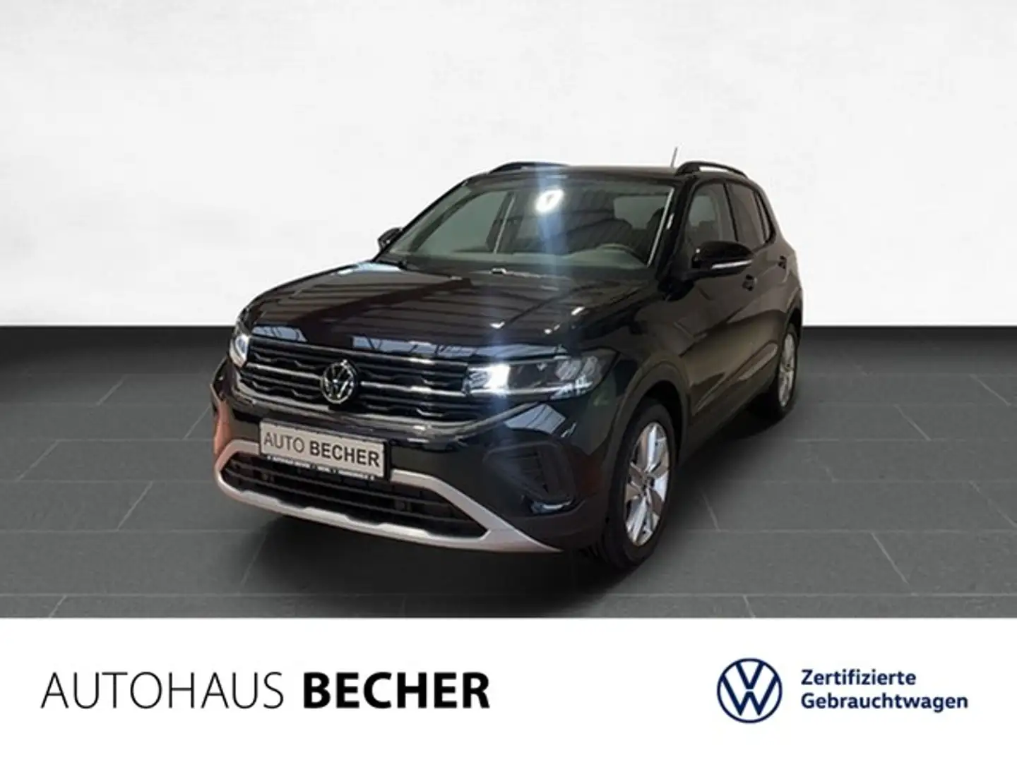 Volkswagen T-Cross Style 1.0 TSI DSG /Navi/LED/Rückfahrk Schwarz - 1