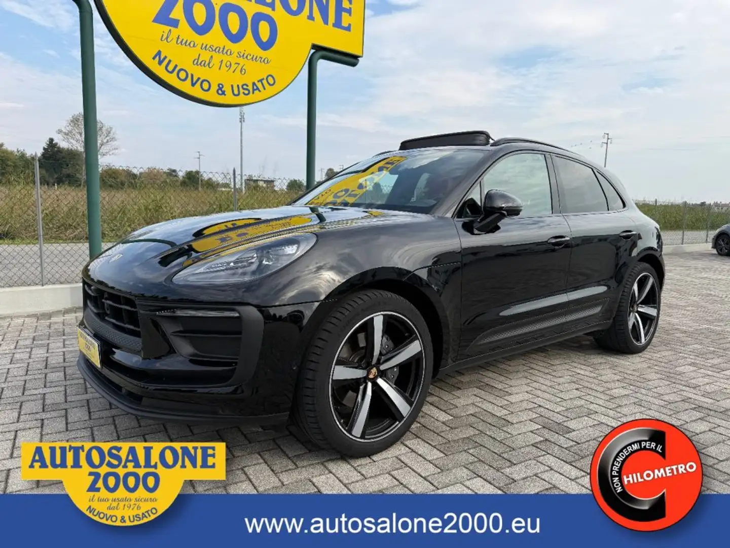 Porsche Macan 2.0 TETTO / SOSP. PNEUMATICHE / PREZZO REALE Schwarz - 1