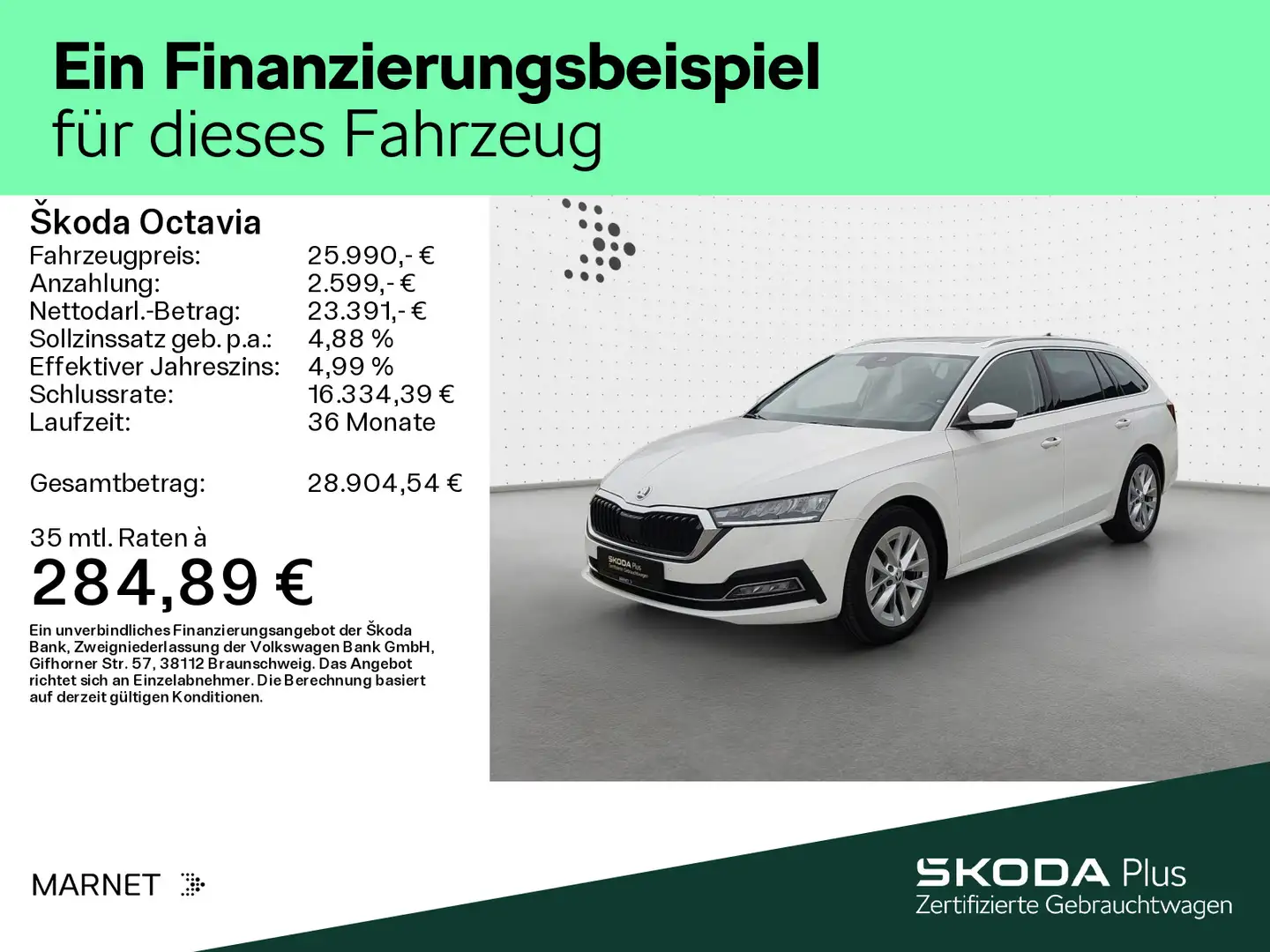 Skoda Octavia Combi 2.0 TDI DSG Style*Navi*AHK*Pano*Ke Weiß - 2