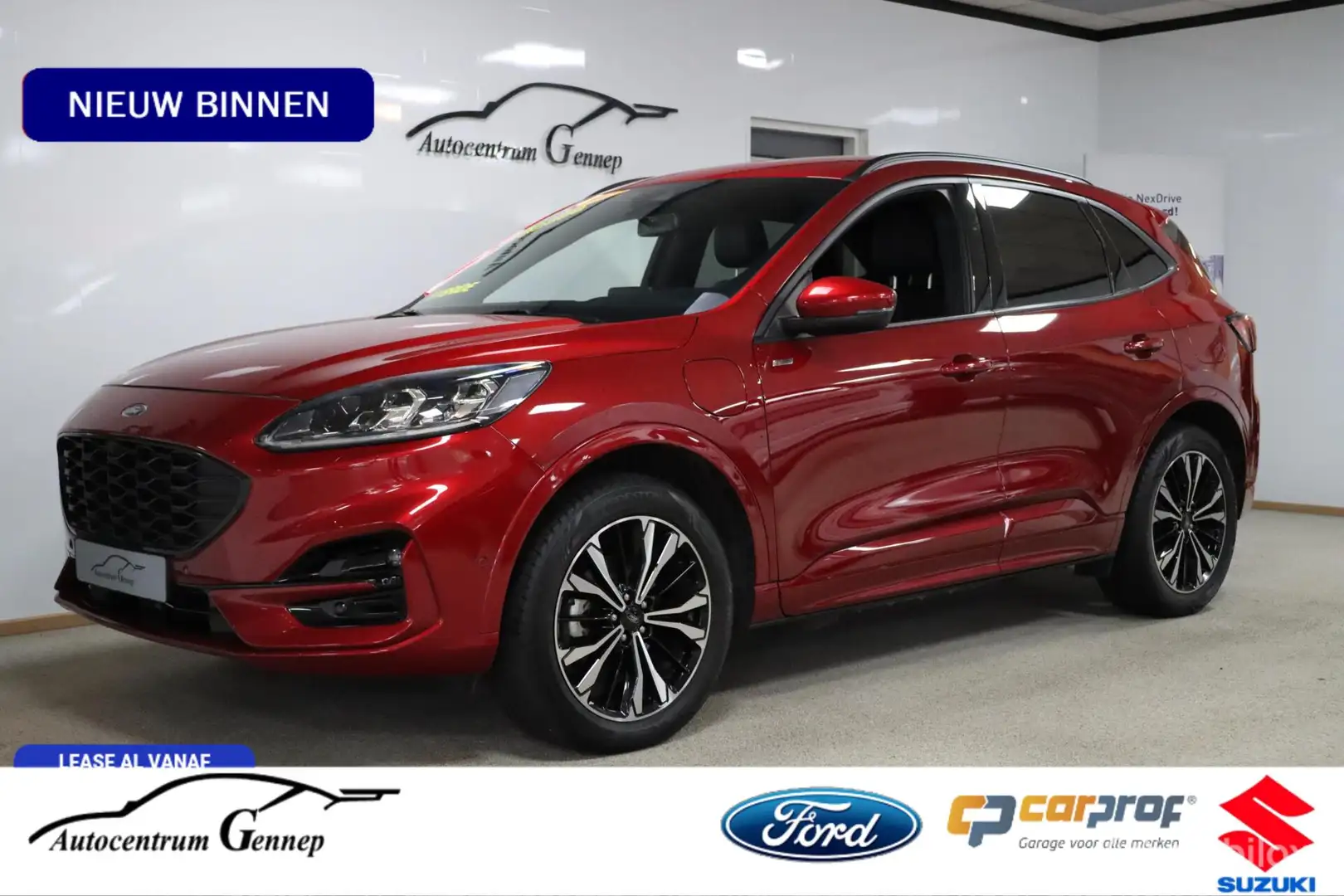 Ford Kuga 2.5 PHEV ST-Line X | 19'' | trekhaak | Rojo - 1