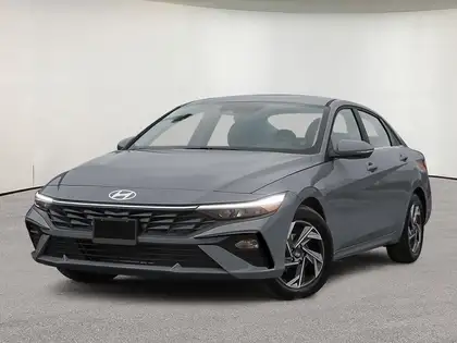 Gray 2026 Hyundai Elantra Hybrid Sedan 6-Speed Automatic