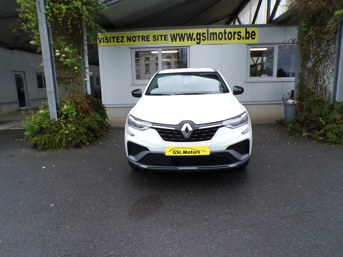 Renault Arkana 1.6 hybride 145cv Blanche 11/22 50.352km Airco GPS Blanc - 2