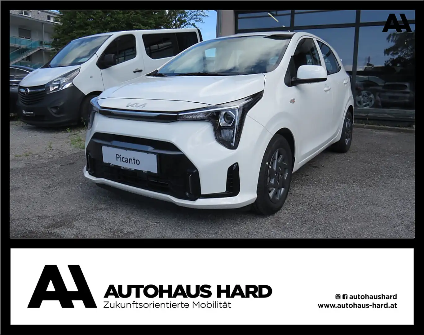 Kia Picanto 1,0 GDI Silber 4 Stz. Weiß - 1
