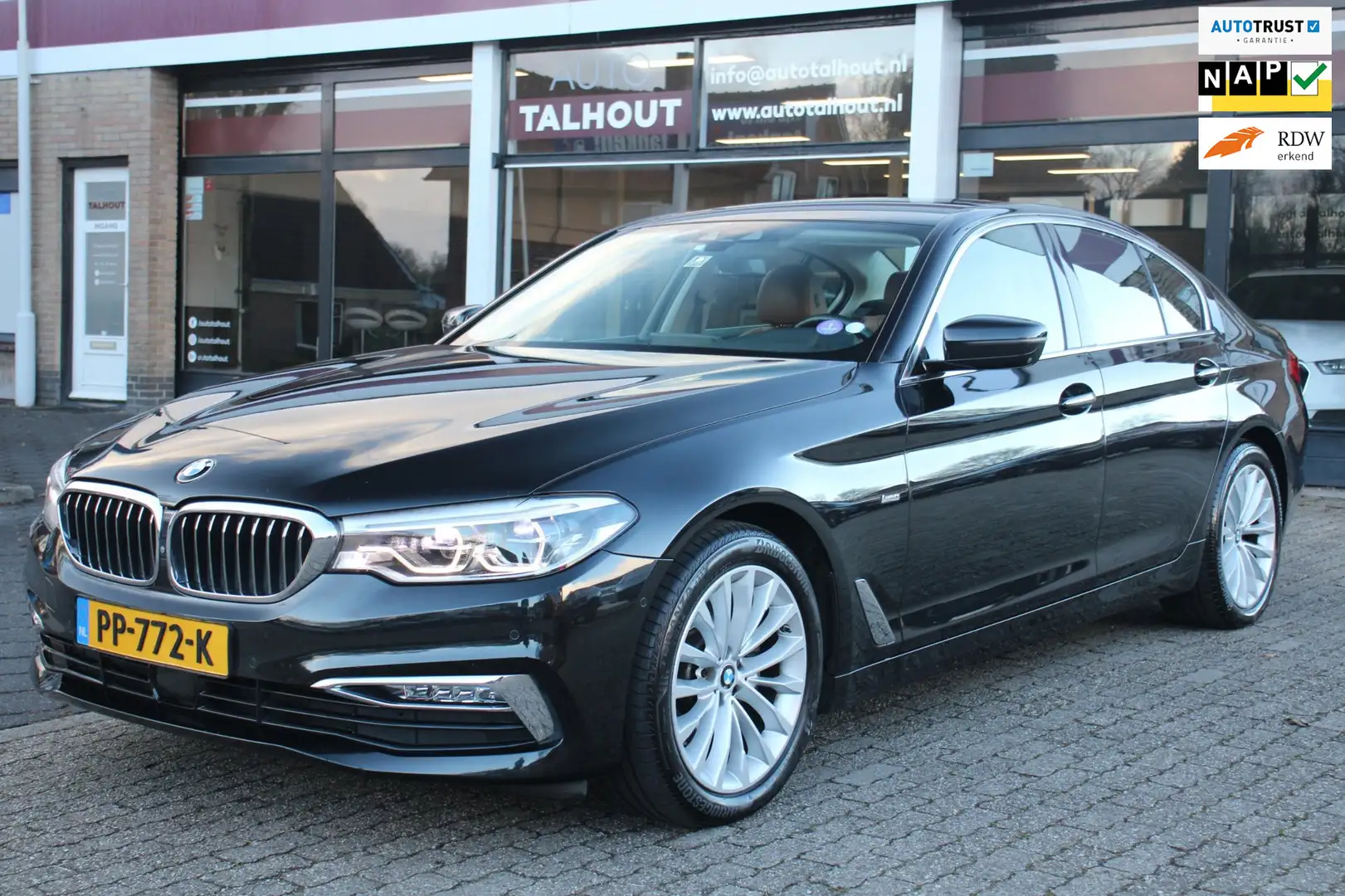 BMW 520 5-serie 520i High Executive | Automaat, 360 Camera Schwarz - 1