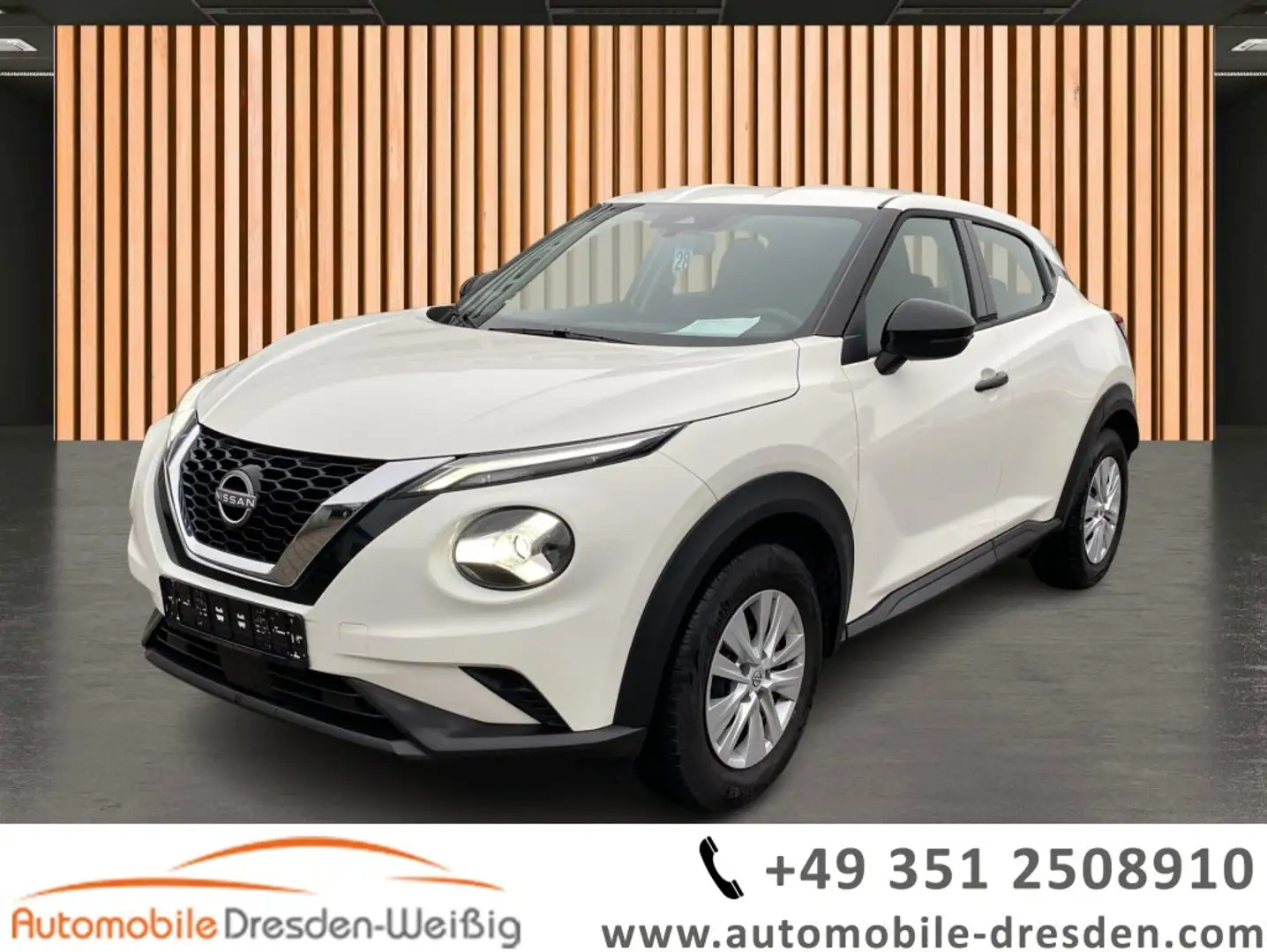 Nissan Juke 1.0 DIG-T Visia*LED*Tempomat*Sportsitze*DAB Alb - 1