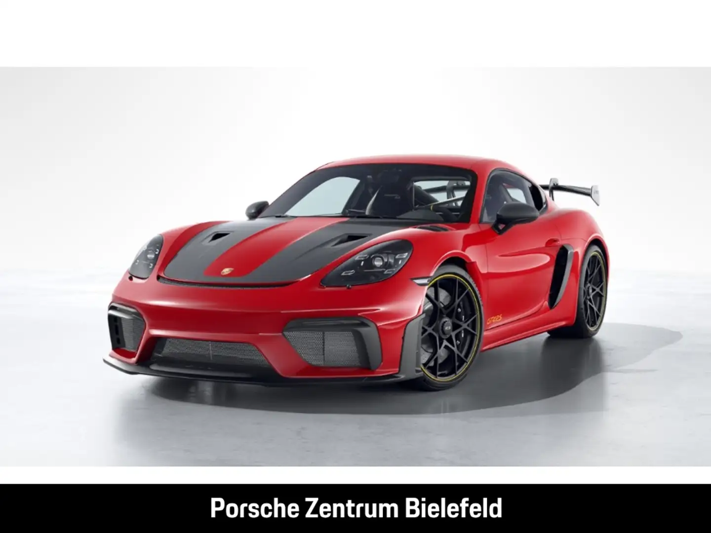 Porsche Cayman 718 GT4 RS Weissach-Paket Rückfahrkamera Červená - 1