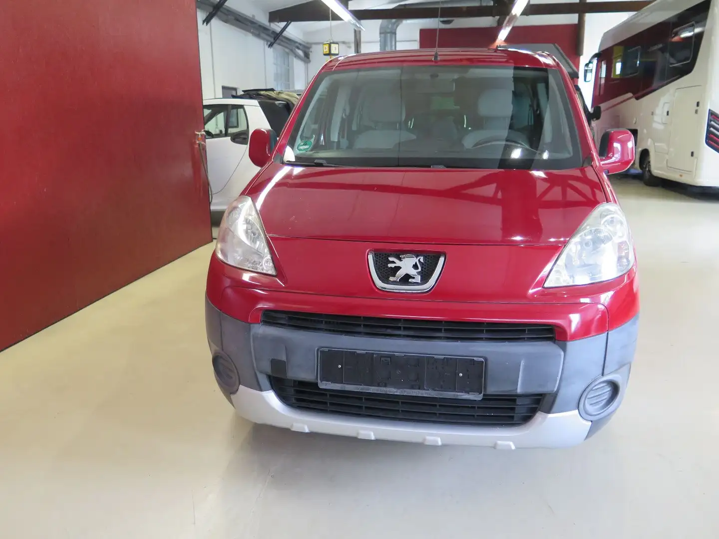 Peugeot Partner Tepee baugleich Berlingo+AHK+1Hand Rot - 2