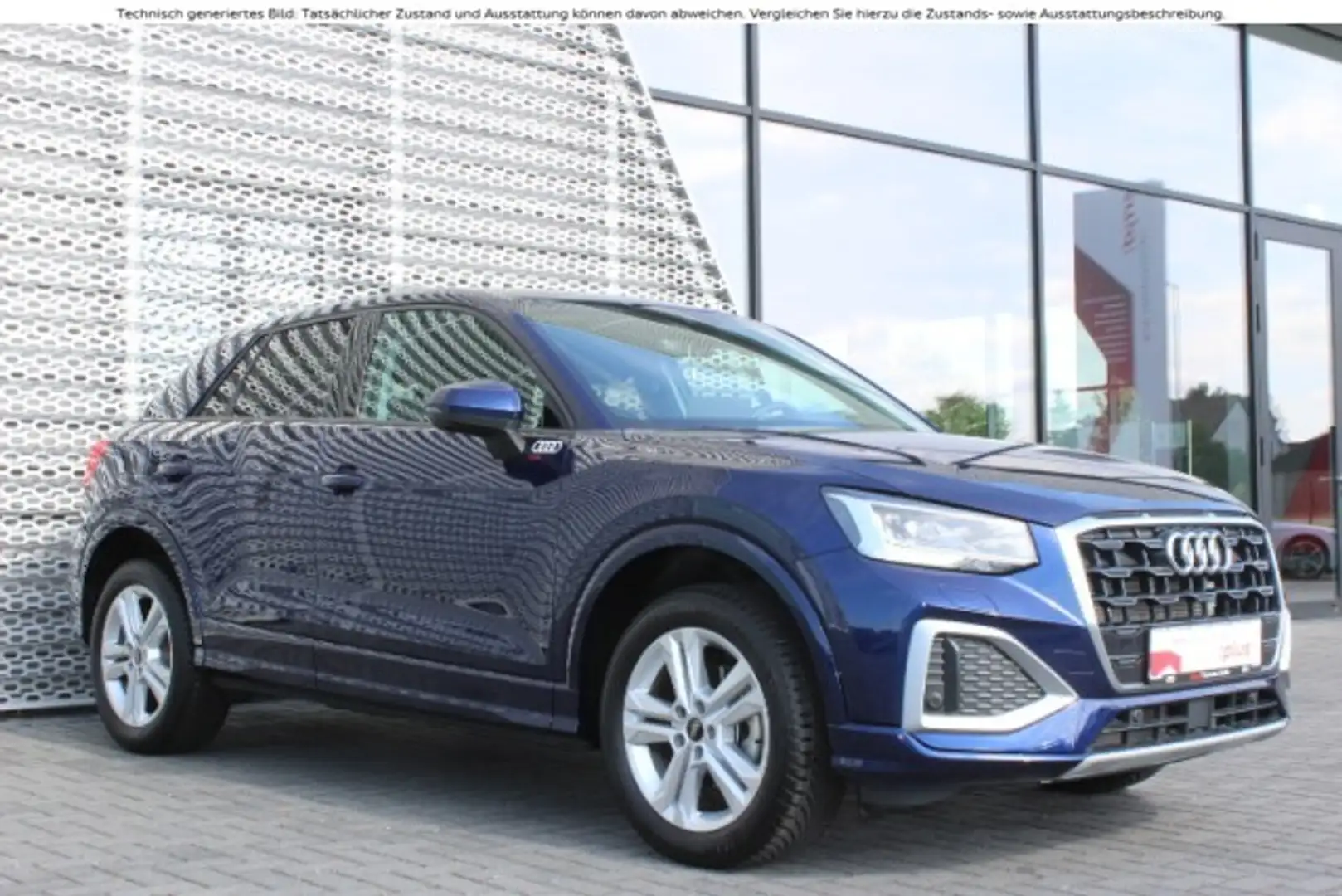 Audi Q2 35 TFSI advanced S tronic LED Navi ACC SHZ Klima Blau - 2