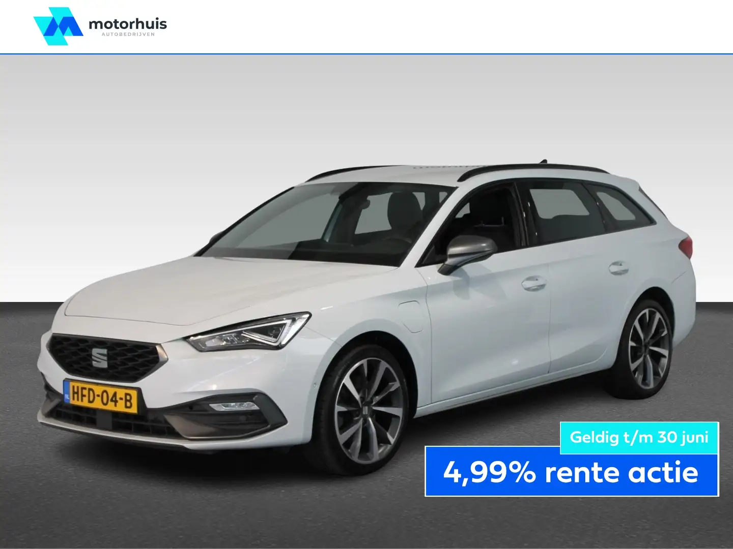 SEAT Leon e-Hybrid Sportstourer 1.4 TSI PHEV 204PK Automaat FR Fehér - 1