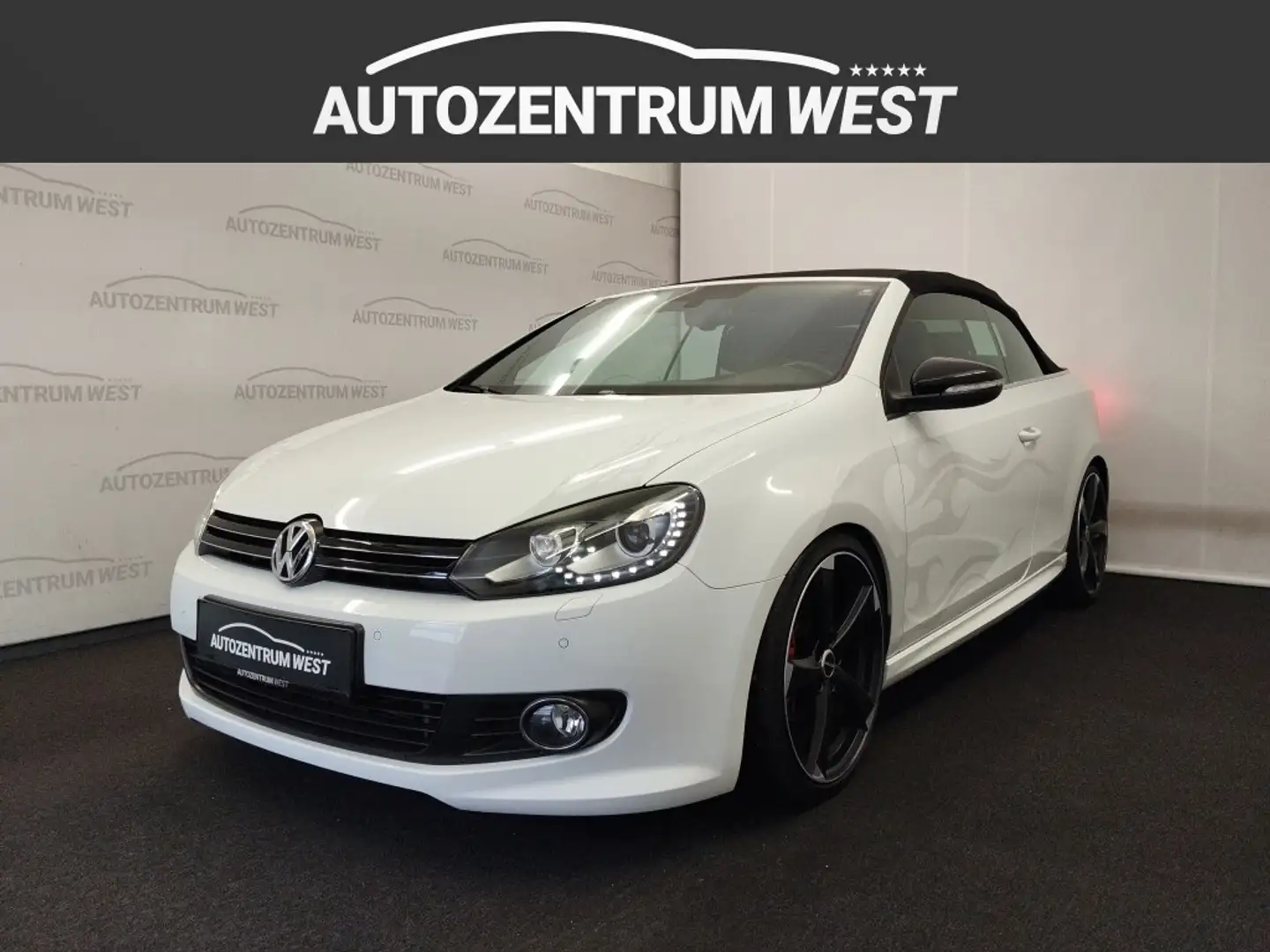 Volkswagen Golf Cabriolet Golf Cabrio 2,0 TDI Rabbit...Bi-Xenon/NAVI/RFK Weiß - 1
