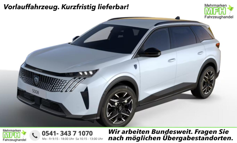 Peugeot 5008 GT Hybrid Alcant Nav AHK Kam ACC 2xPDC SHZ 100 ...