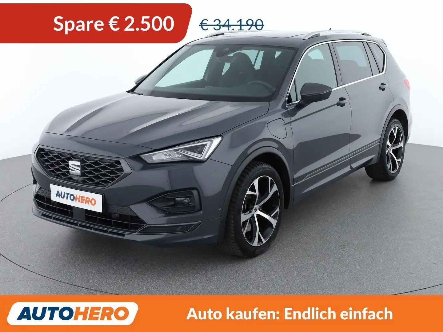 SEAT Tarraco 1.4 TSI e-HYBRID FR Grau - 1