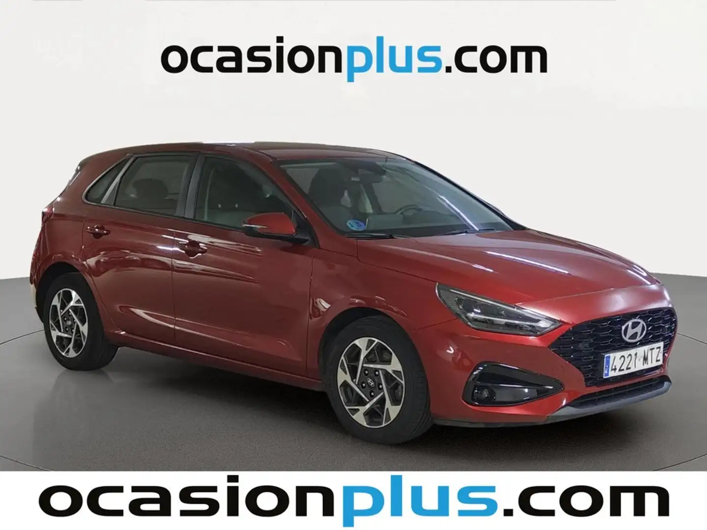Hyundai i30 FB 1.0 TGDI Klass 48V 120 Rojo - 2