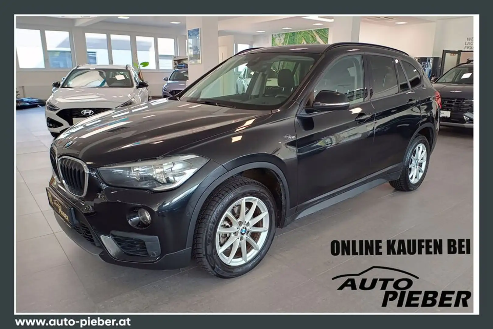 BMW X1 sDrive18d *Navi*Klima* Schwarz - 1