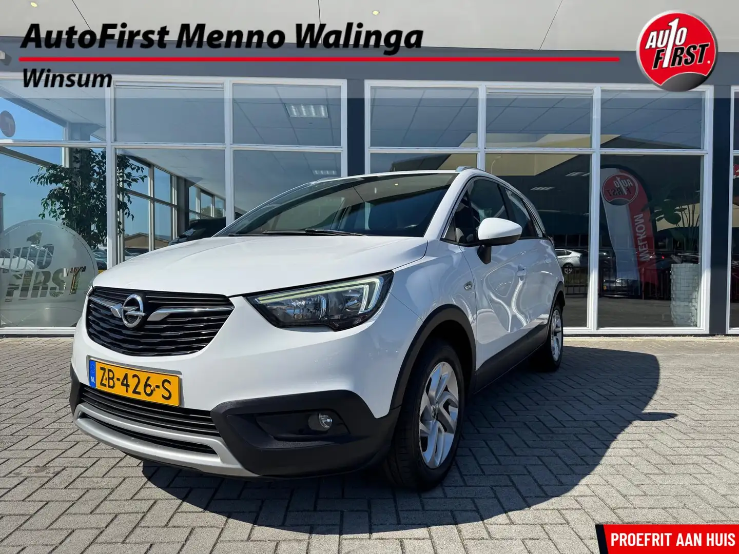Opel Crossland X 1.5 CDTI Innovation|Automaat!|Trekhaak|Navi| Wit - 1