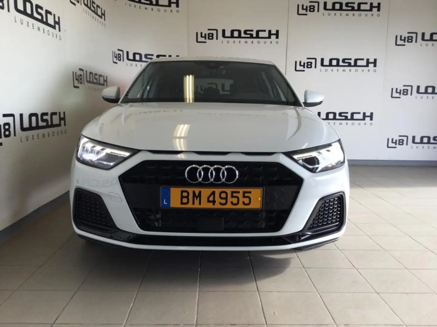 Audi A1 Sportback advanced Blanc - 2