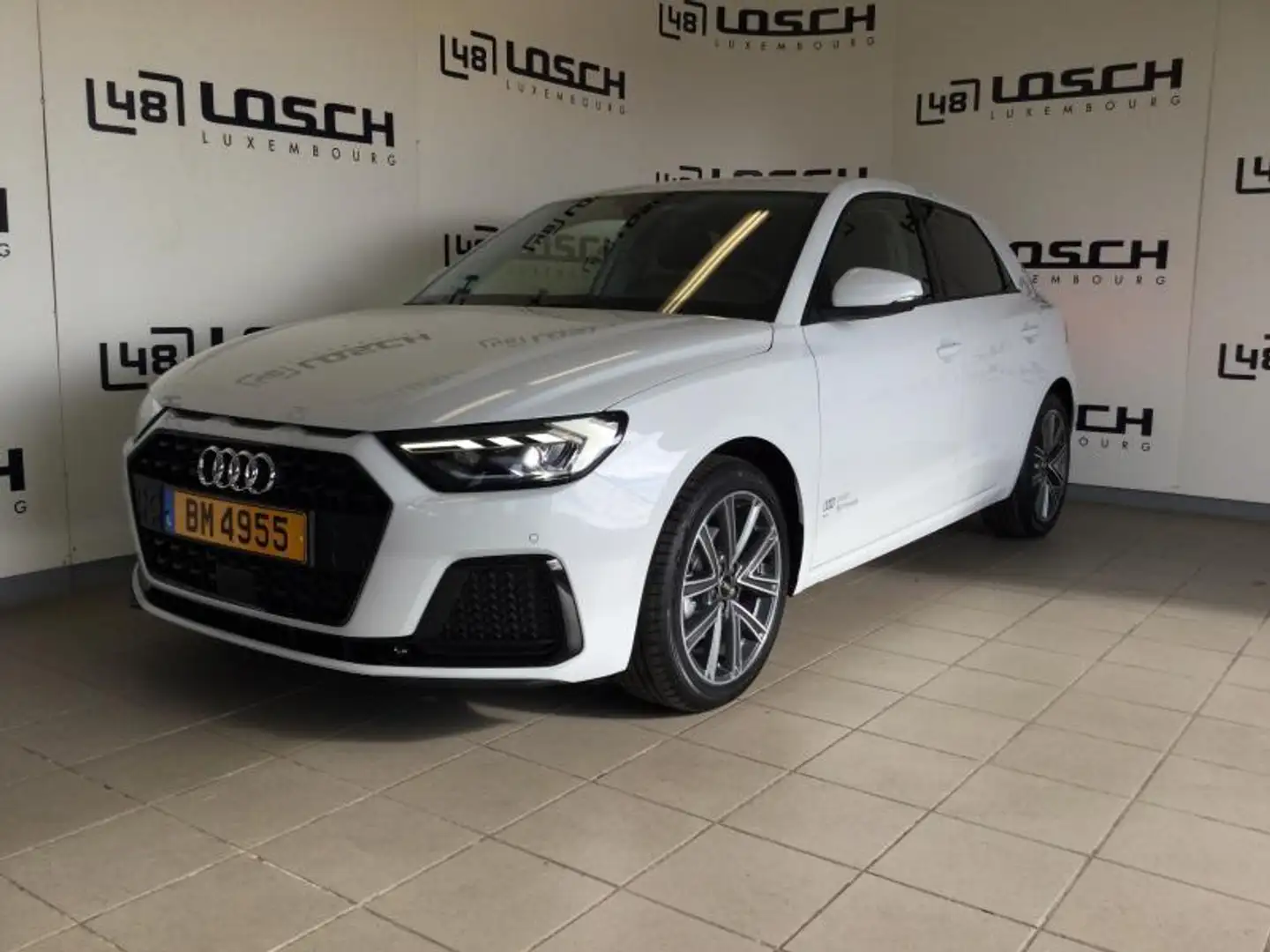 Audi A1 Sportback advanced Blanc - 1