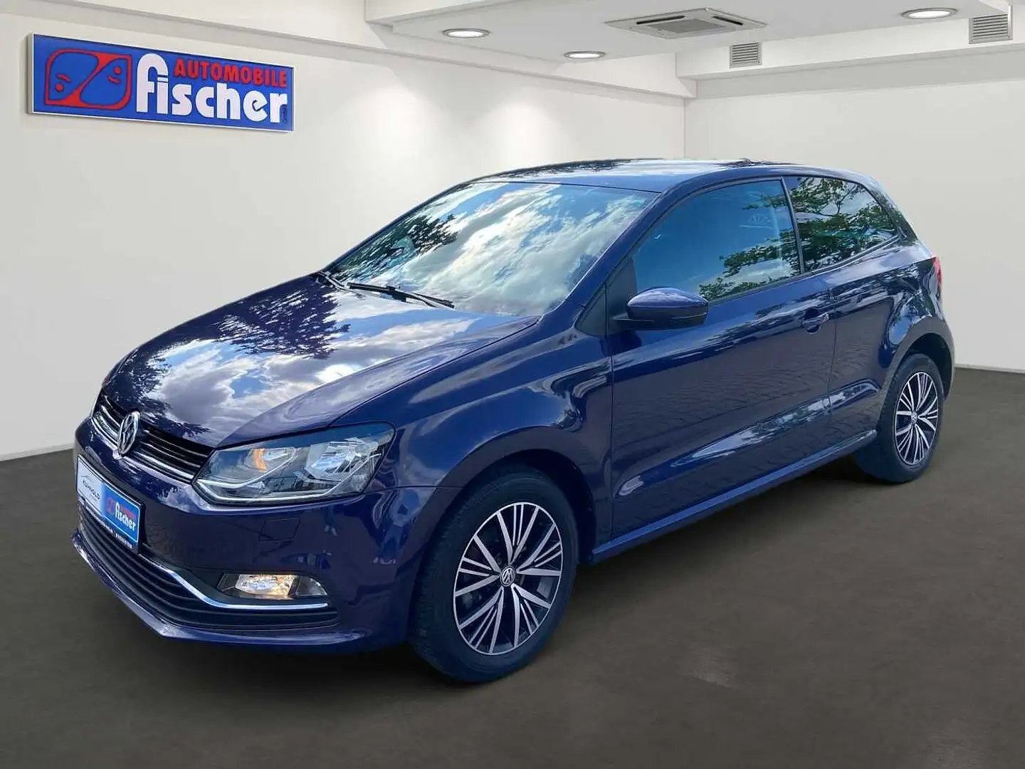 Volkswagen Polo V 1.0 Allstar Garantie Sitzhzg Klima PDC Bleu - 1