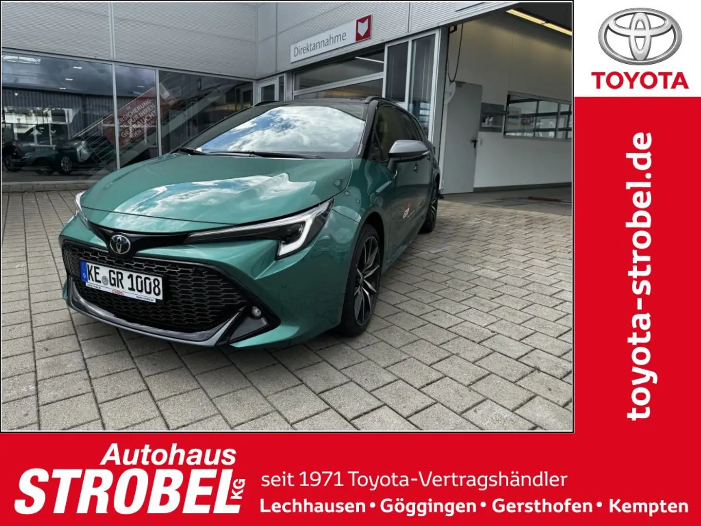 Toyota Corolla 2.0 Hybrid Touring Sports GR Sport Grün - 1