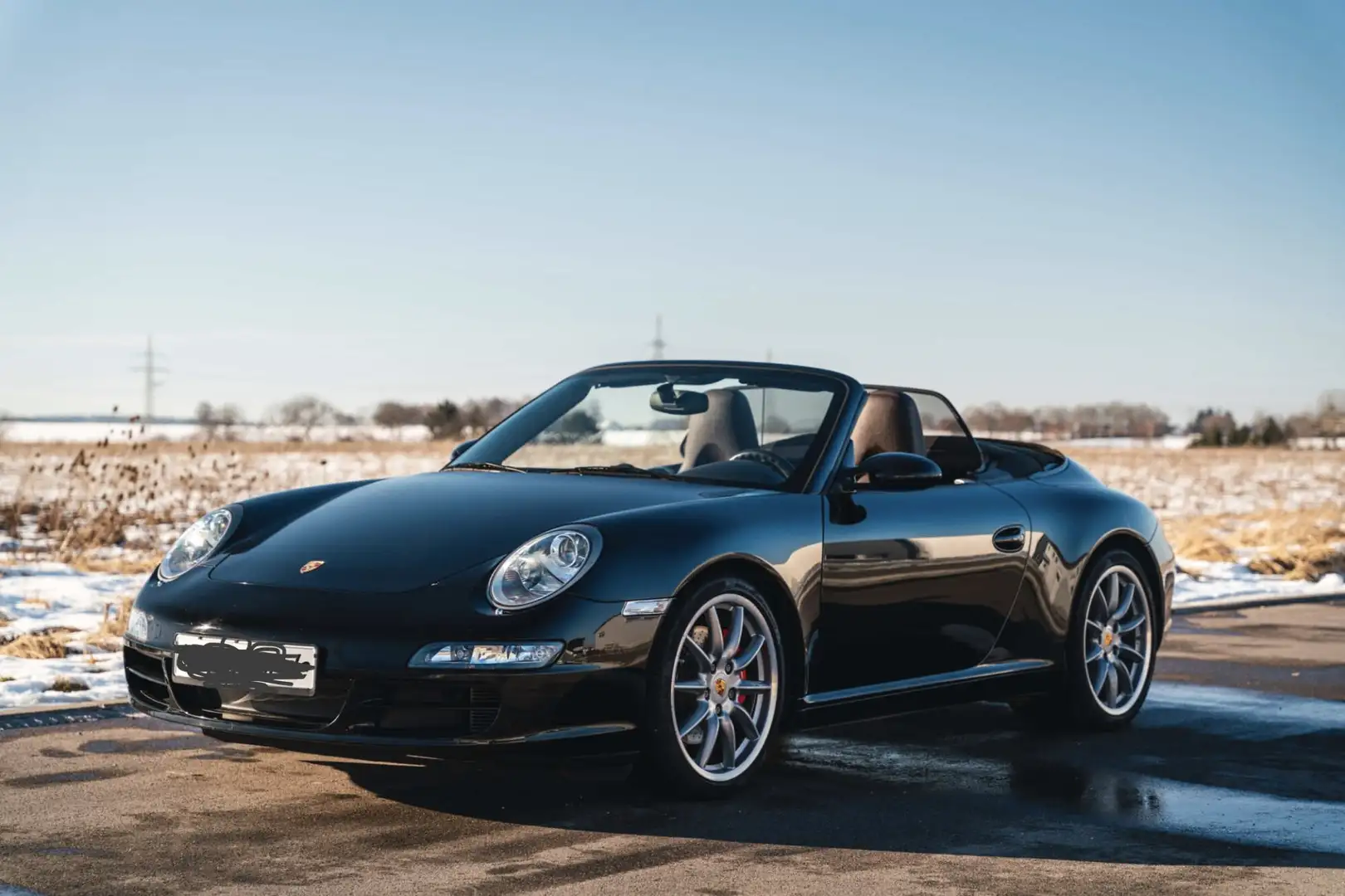 Porsche 911 Carrera S Cabriolet Schwarz - 1