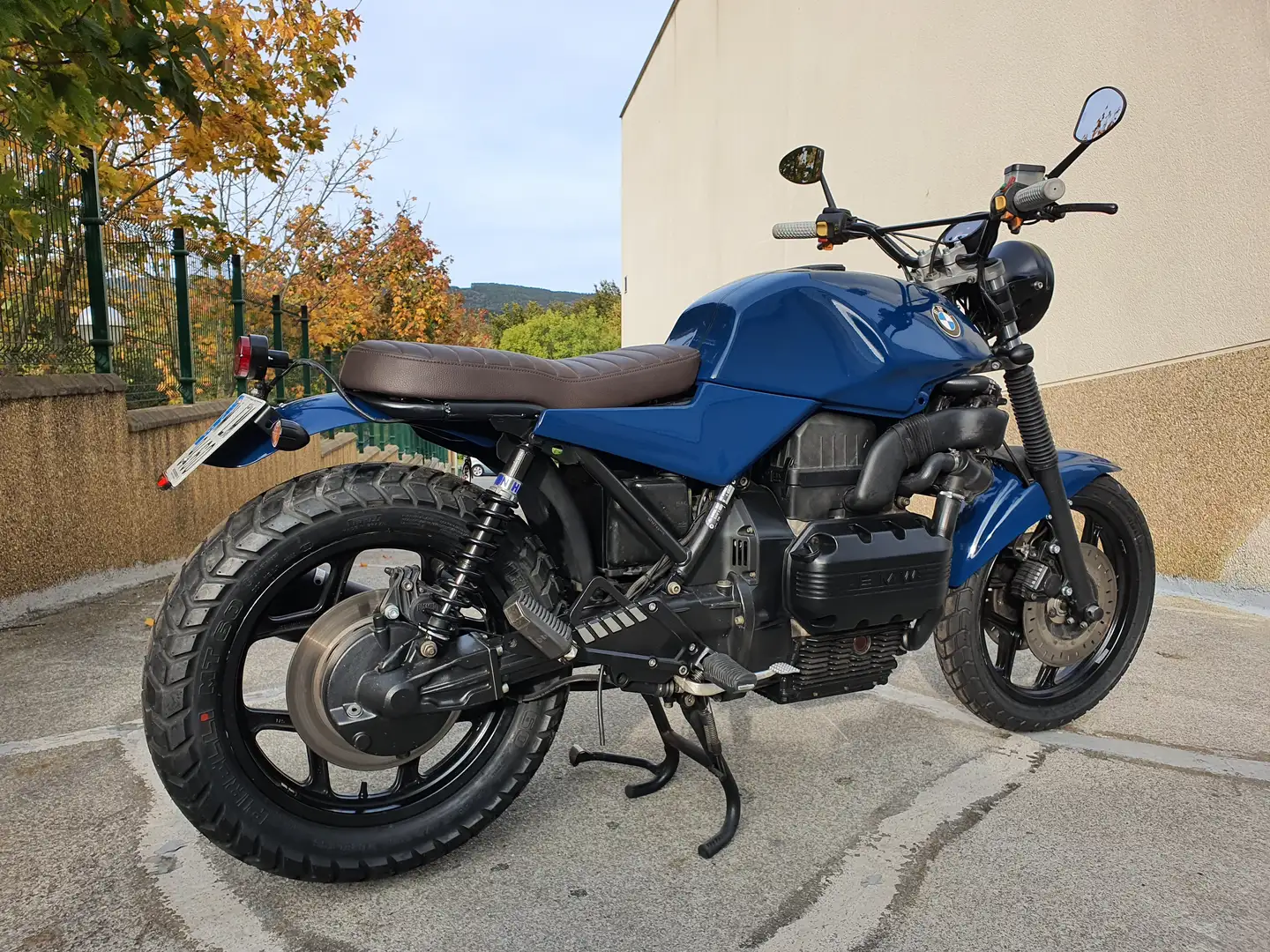 BMW K 75 Scrambler Kék - 1