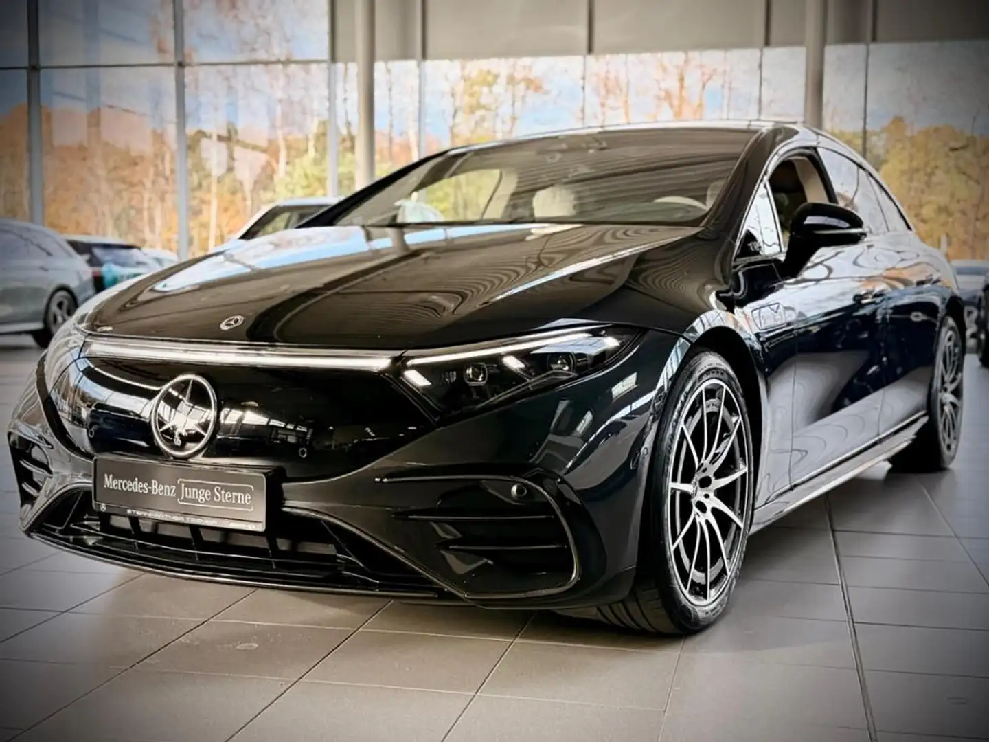 Mercedes-Benz EQS 580 4M AMG+MBUX+Memory+Night+Ambiente+360 Grau - 1