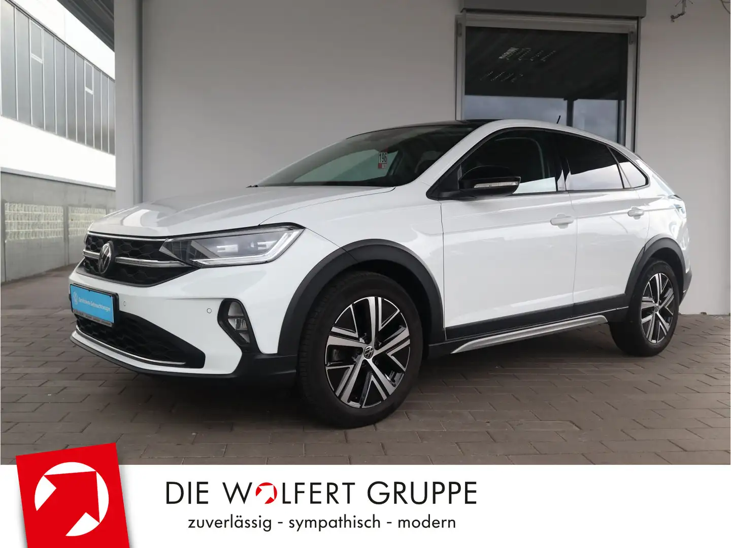 Volkswagen Taigo Style 1.5 TSI DSG PANO AHK MATRIX RFK Blanc - 1