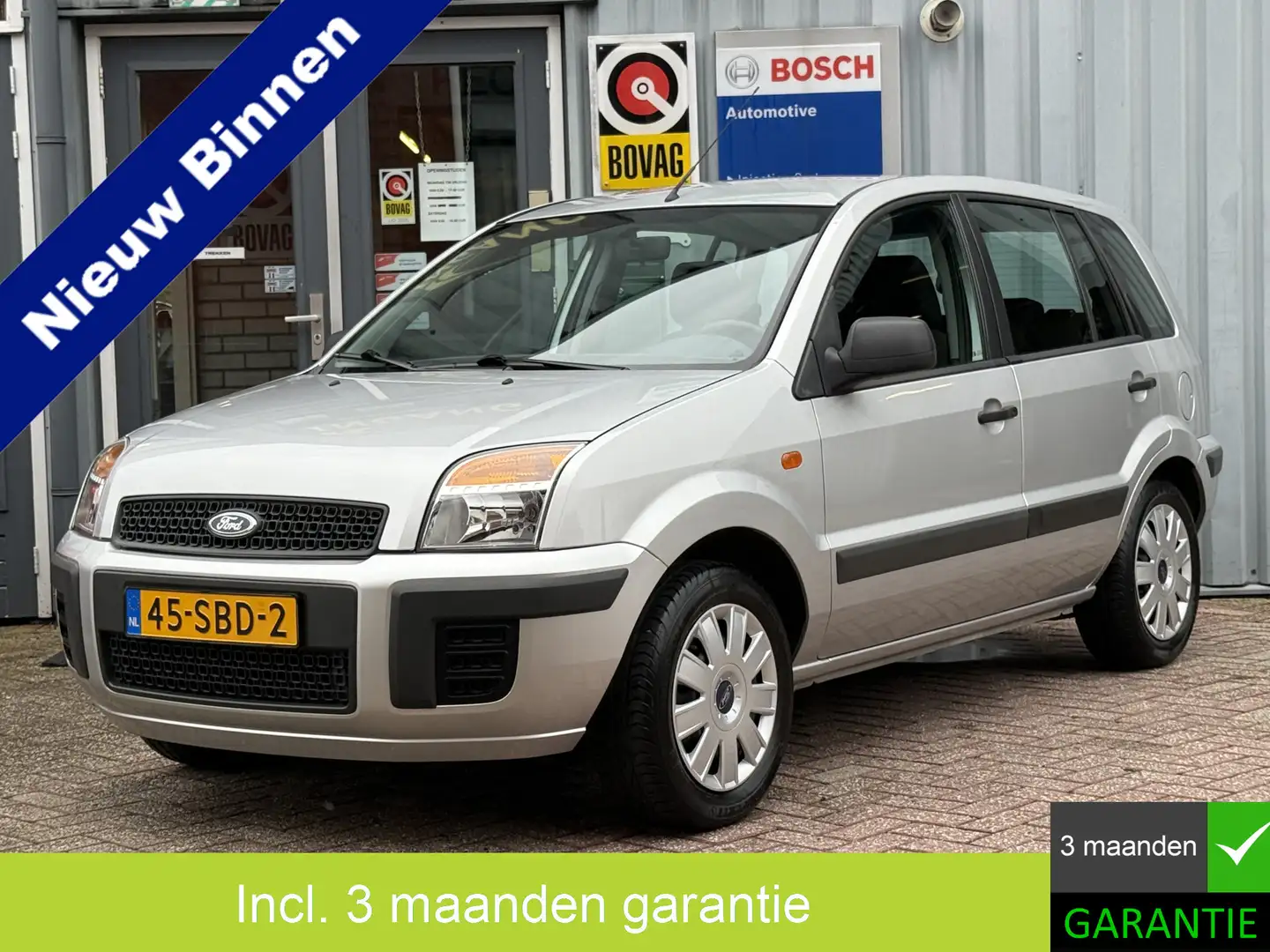 Ford Fusion 1.4-16V Comfort | HOOGZIT | TREKHAAK | AIRCO | Gris - 1