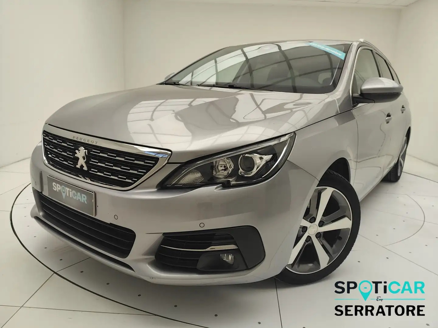 Peugeot 308 II SW 1.5 bluehdi Allure s&s 130cv Gris - 1