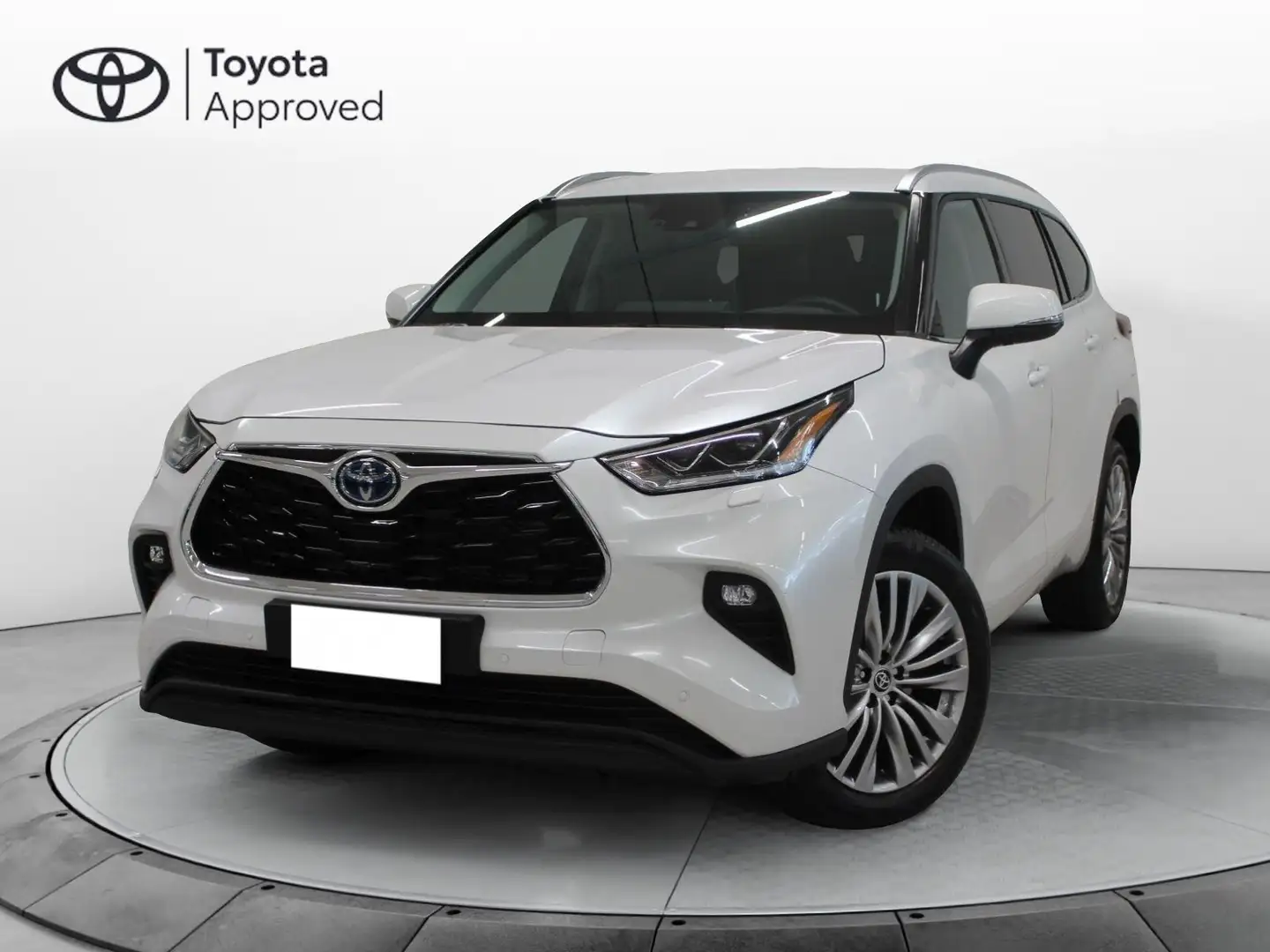 Toyota Highlander Highlander 2.5H AWD-i E-CVT Lounge Bílá - 1