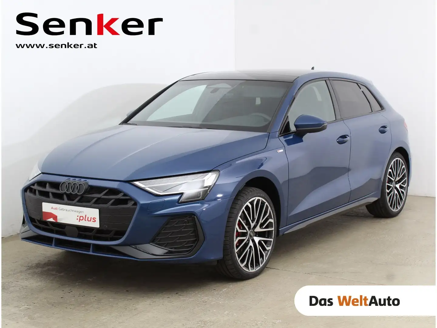 Audi A3 35 TDI S line Blau - 1