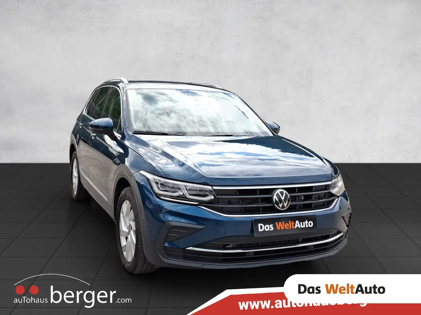 Volkswagen Tiguan Life TDI 4MOTION DSG Blau - 1