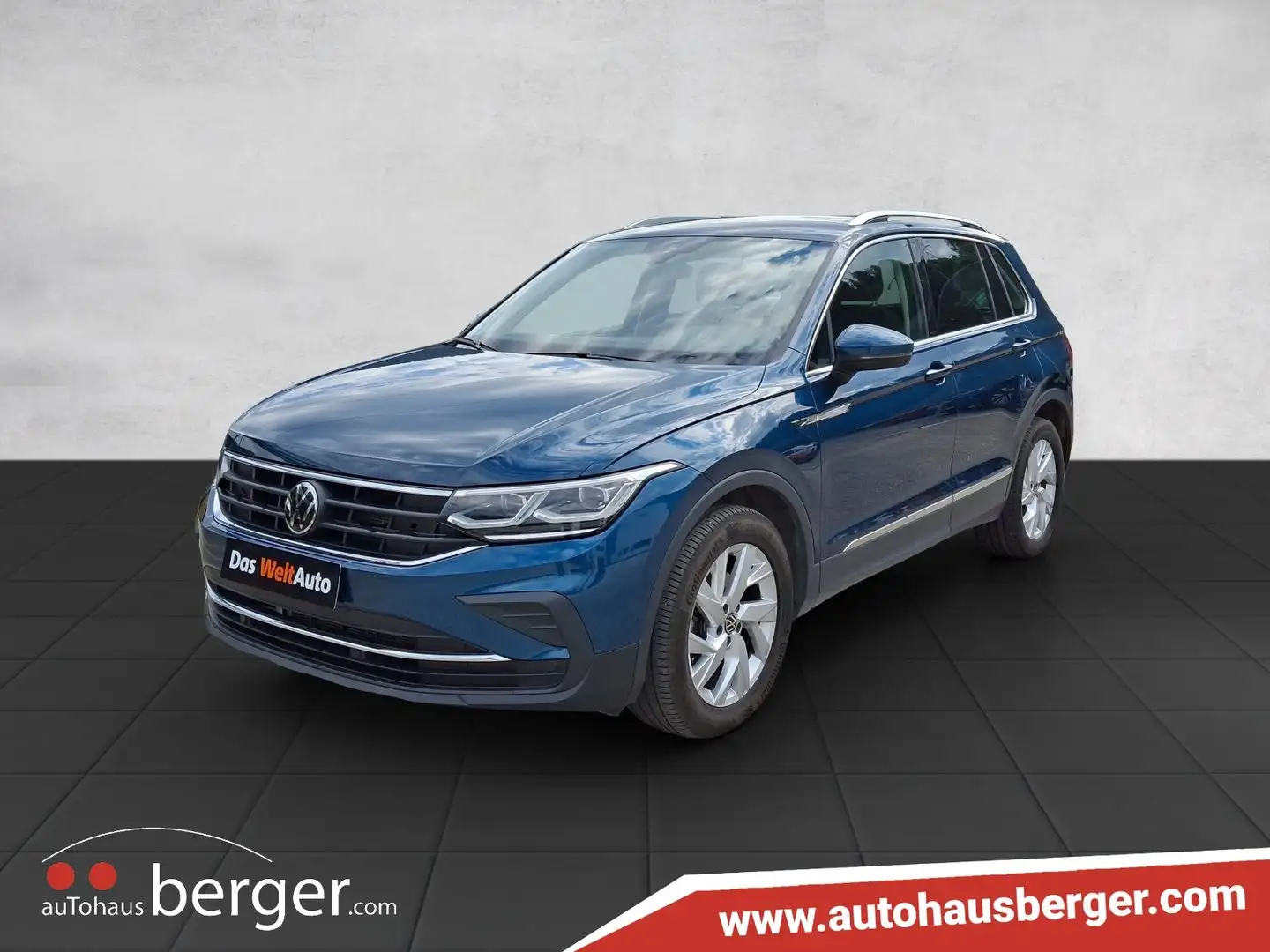 Volkswagen Tiguan Life TDI 4MOTION DSG Blau - 2