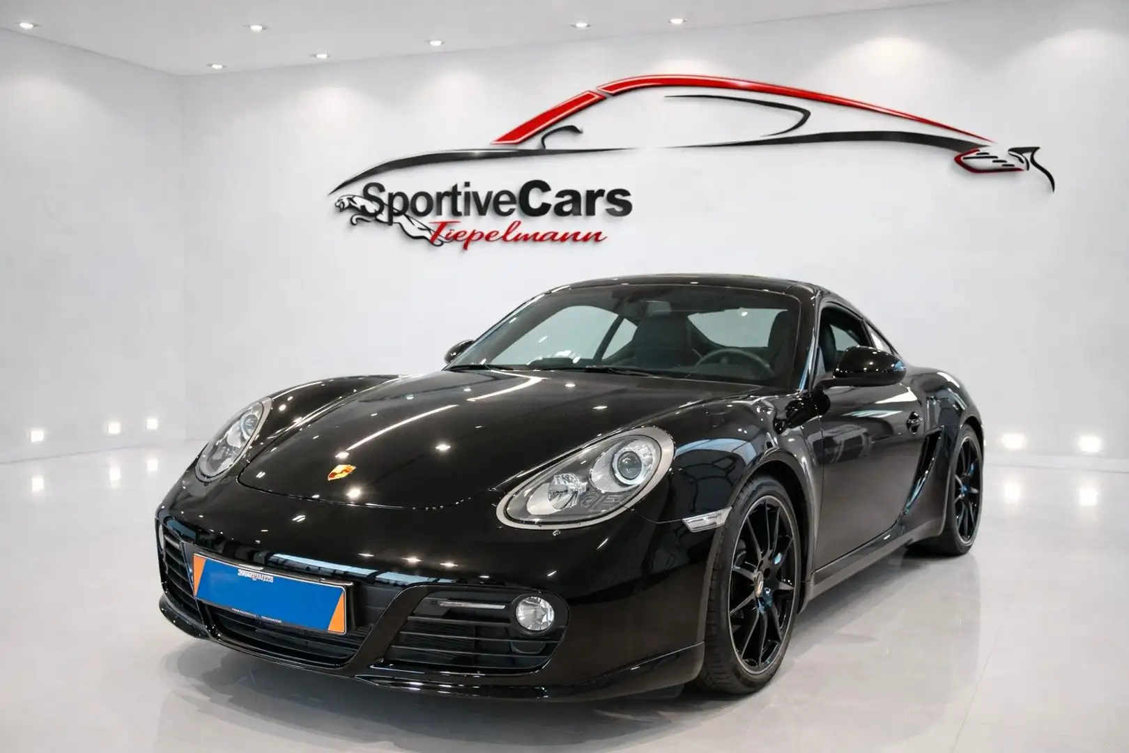Porsche Cayman S Black Edition Sportabgas Chrono+ PASM ! Schwarz - 1