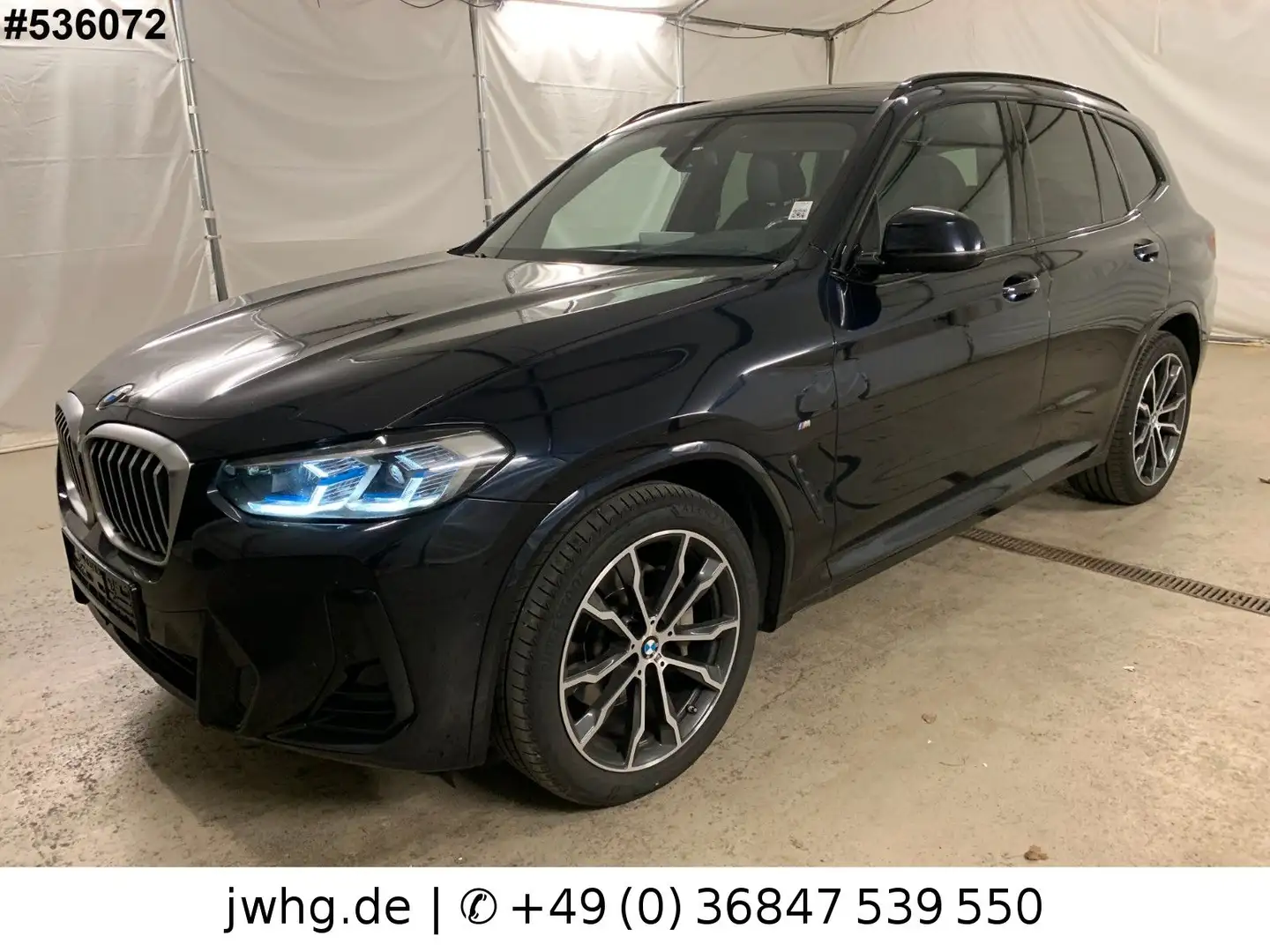 BMW X3 30d M Sport Laser|Kam|HeadUp|DrivingAss|AHK Noir - 1