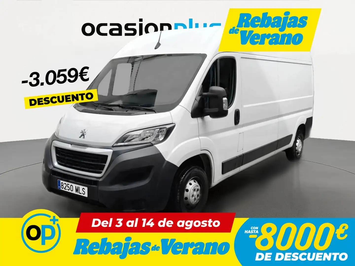 Peugeot Boxer Furgón 2.2BlueHDI 335 L3H2 S&S 140 Blanco - 1