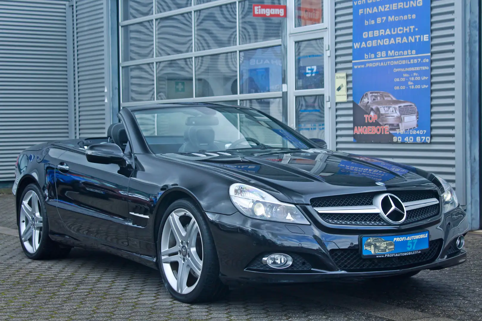 Mercedes-Benz SL 500 7G-TRONIC *WENIG KM*DEUTSCHES AUTO*2.HD*TRAUMZUST* Czarny - 1