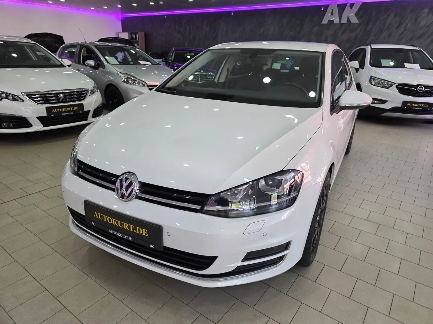 Volkswagen Golf VII Lim. Highline BMT PDC Scheckheft gepfl. Wit - 2