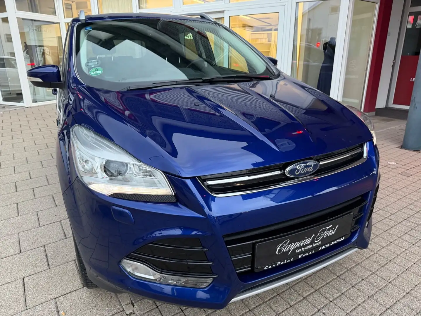 Ford Kuga Titanium, 2.Hand, Automatik,AHK,NAVI,KAMERA Blau - 1