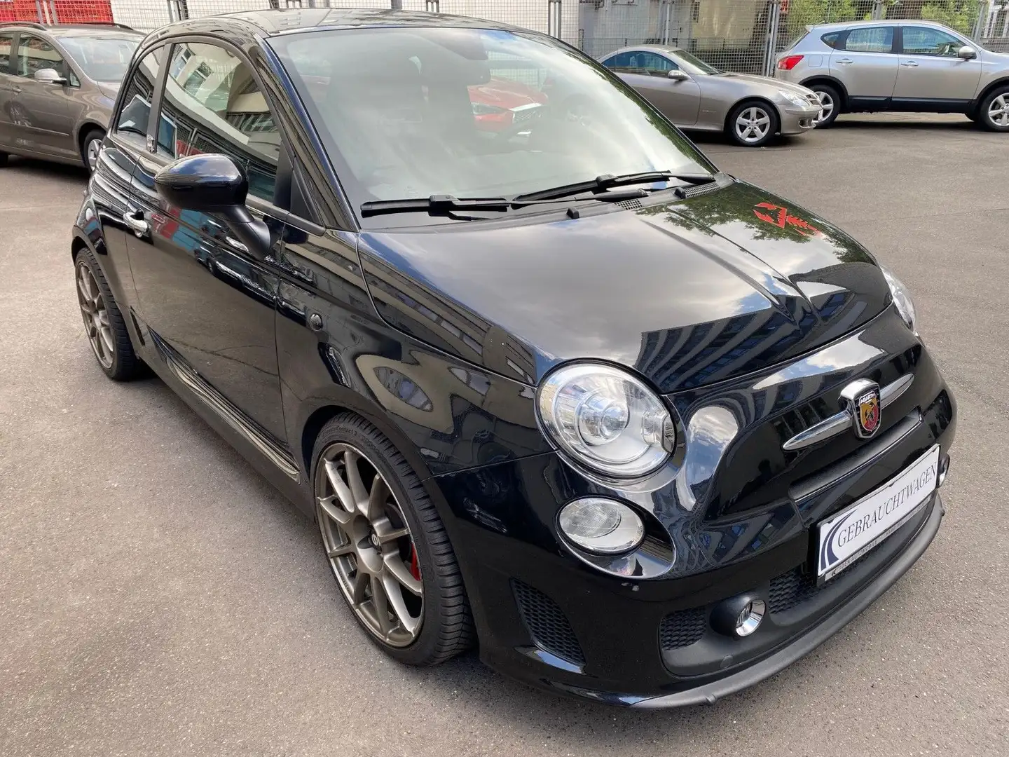 Abarth 500 1.4 Turbo/Klimaaut/Xenon/Leder/Sheft/nur37tk Nero - 2