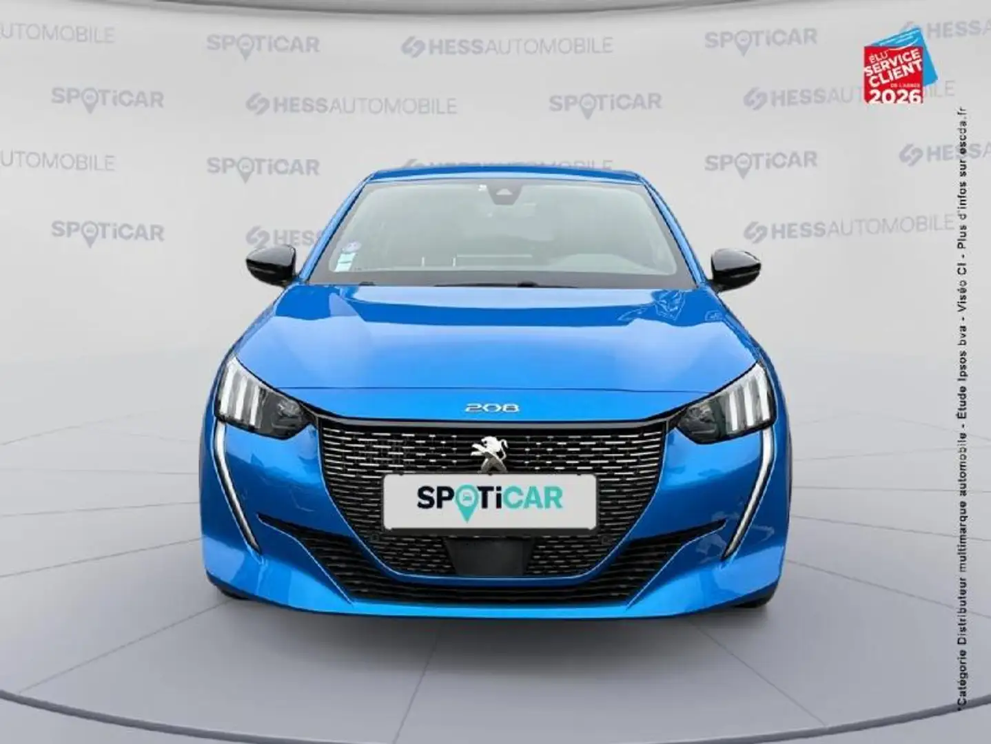 Peugeot 208 1.2 PureTech 100ch S\u0026S GT Line Bleu - 2