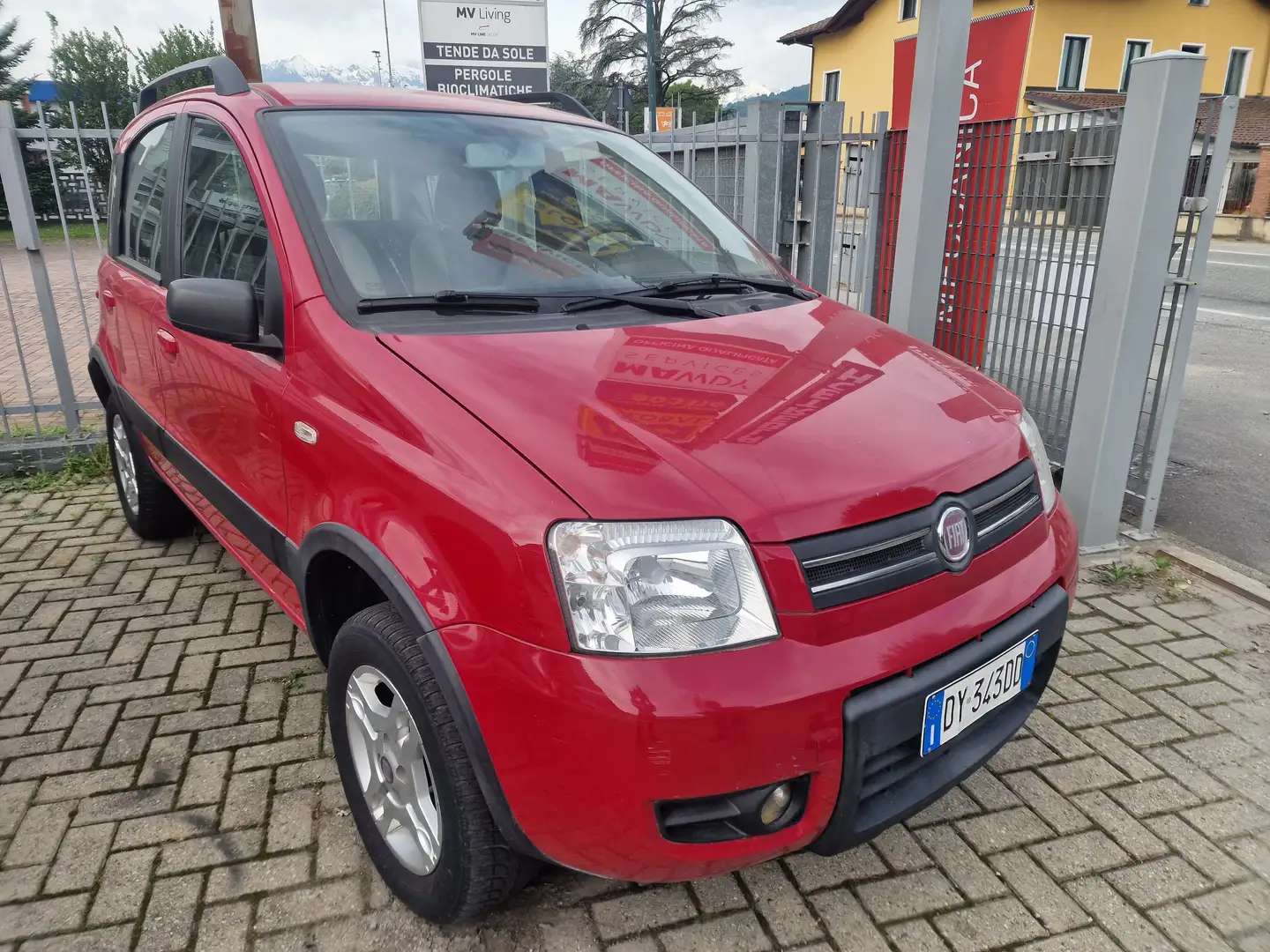 Fiat Panda Panda II 2003 1.3 mjt 16v Adventure 4x4 Rosso - 1