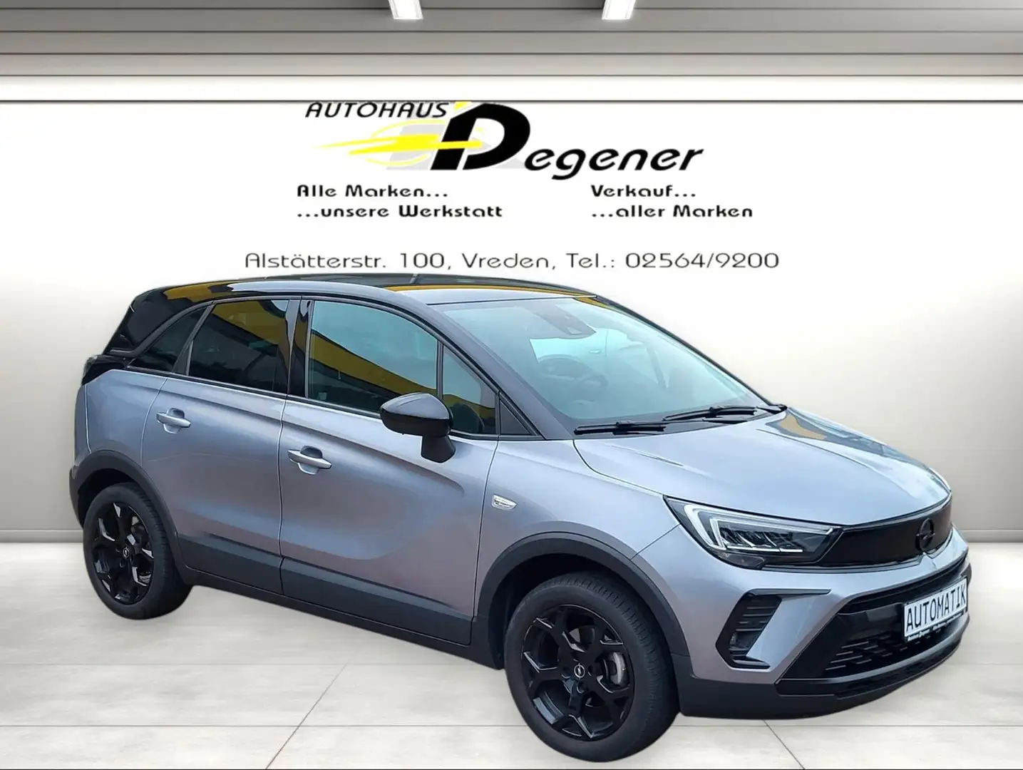Opel Crossland X Crossland / Sitz-Lenkrad-WSS-Heizung / AT Grau - 1
