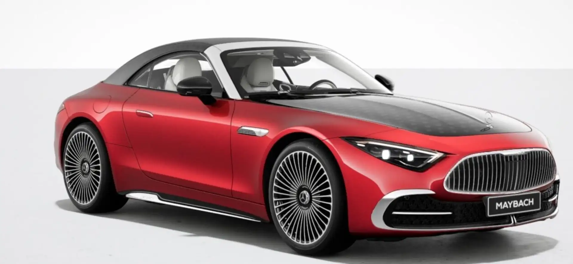 Mercedes-Benz SL 680 MAYBACH PATTERN RED WHITE MONOGRAM MY2026 Rot - 1
